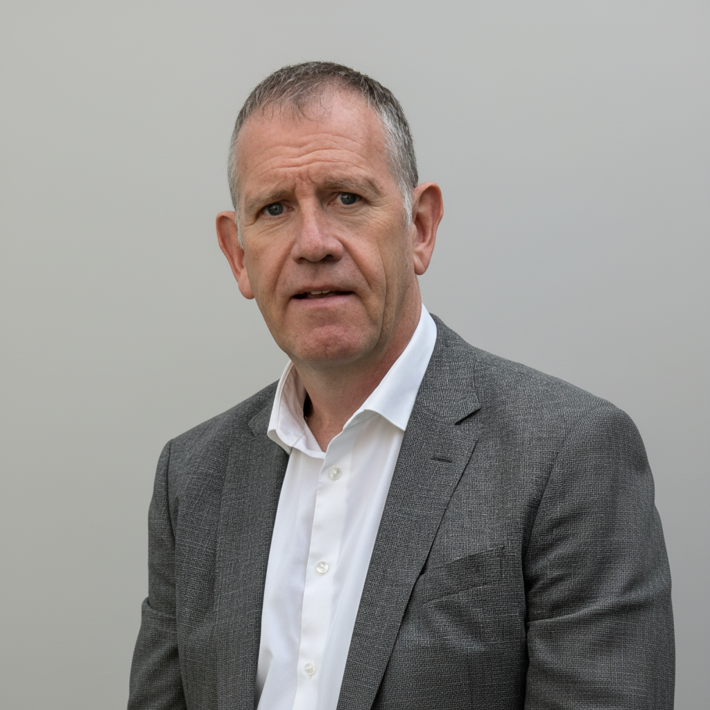 Professional headshot of Paul Whitaker, owner of ClearFrame Photos